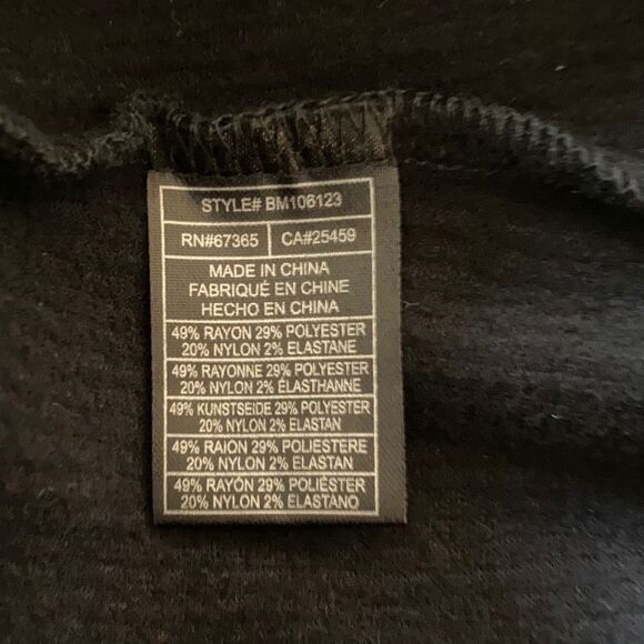Black Cross-Back Bodysuit - Picture 5 of 8